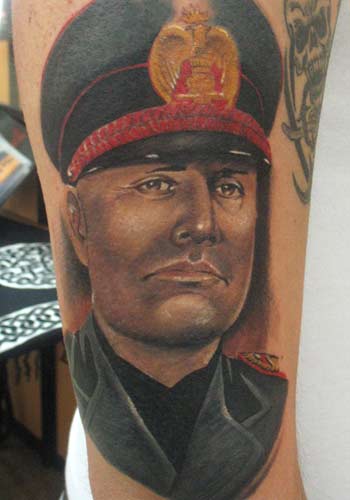 Tattoos - Alex De Pase - Mussolini - 29175